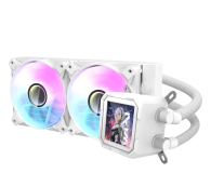 Wentylator do komputera DarkFlash DV240S 2x120mm White DV240S WHITE